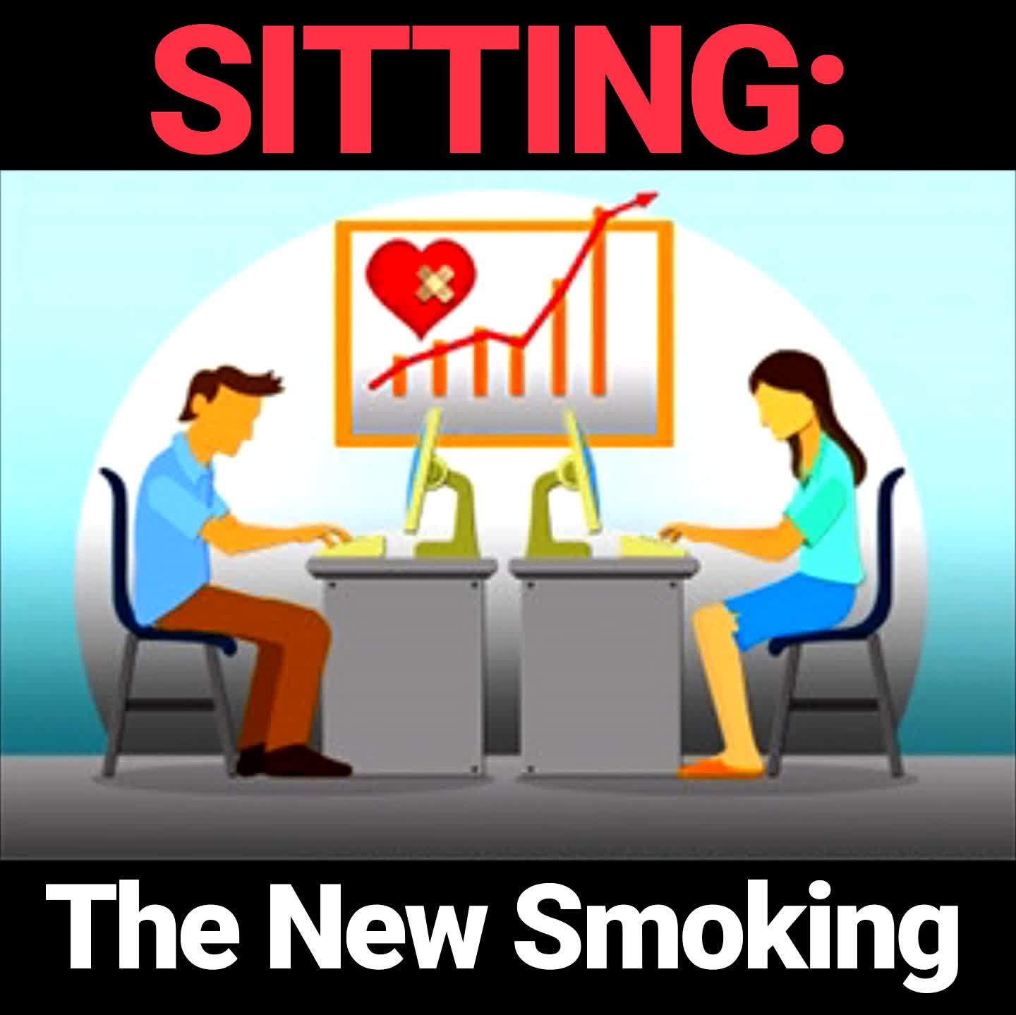 Sitting is bad graphic