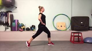 Julie lunges