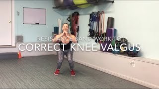 Resistance band exercise for your knees