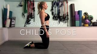 Balasana pose