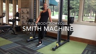 Smith machine workout