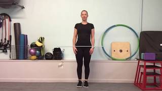 Good posture example
